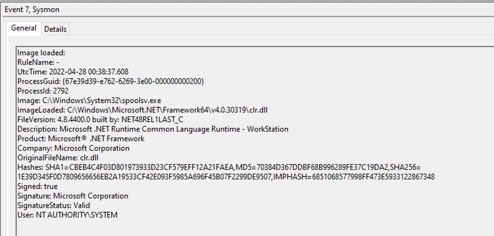spoolsv-Sysmon